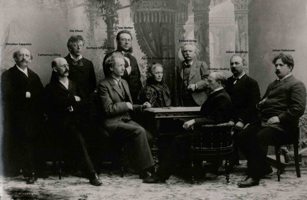 Musikkfesten i Bergen 1898 med navn