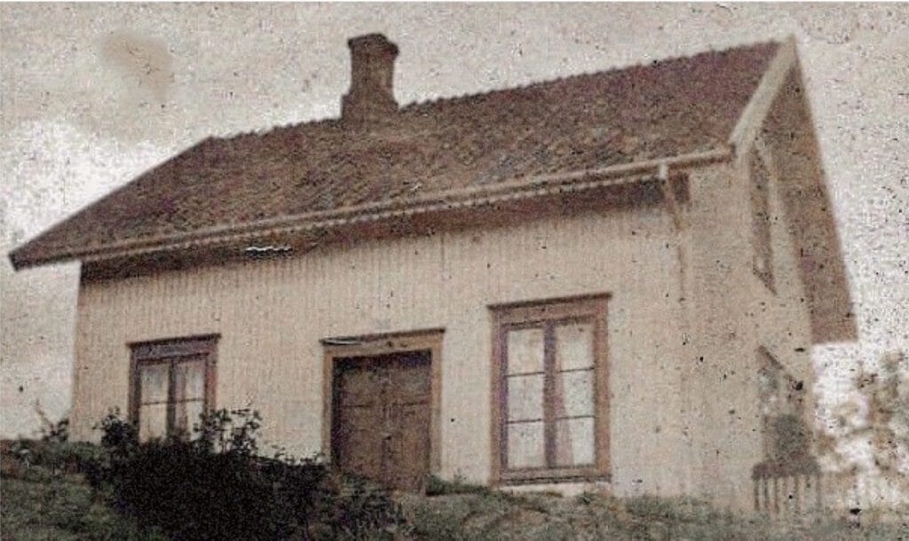 Huset i Roveveien ca 1907
