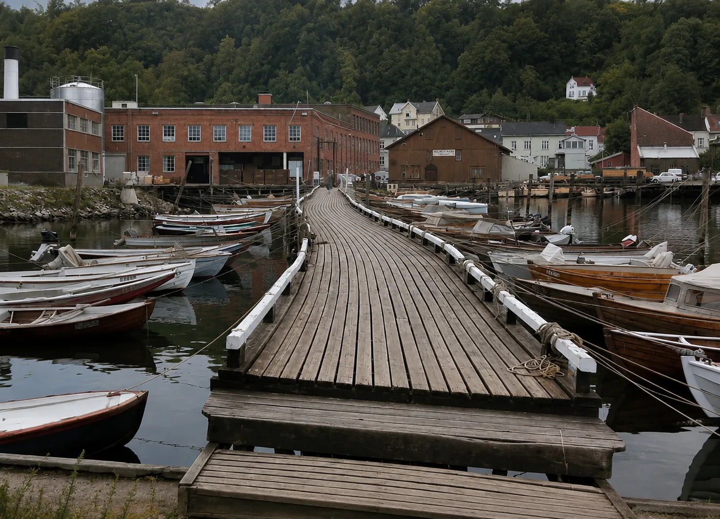 Brooklyn Bridge, Holmestrand – restaurert